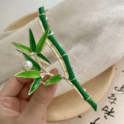 Hair Accessories*Boogzel Clothing Bamboo Hair Claw Green