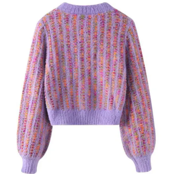 Knit Cardigans|Sweaters*Boogzel Clothing Barbiecore Knit Cropped Cardigan