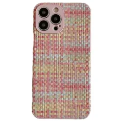 Iphone Cases*Boogzel Clothing Barbiecore Tweed IPhone Case