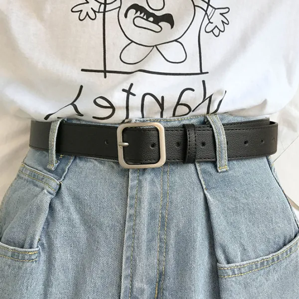 Other|Belts & Chains*Boogzel Clothing Basic Things Aesthetic Belt Black