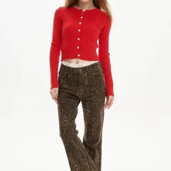 Knit Cardigans|Long Sleeve Tops*Boogzel Clothing Basic Things Ribbed Long Sleeve Top