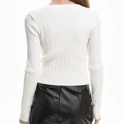 Knit Cardigans|Long Sleeve Tops*Boogzel Clothing Basic Things Ribbed Long Sleeve Top