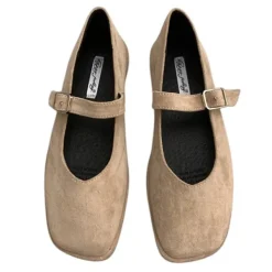 Sandals / Mary Janes|Classics*Boogzel Clothing Basic Things Suede Mary Jane Flats