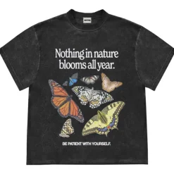 Aesthetic T-Shirts & Graphic Tees*Boogzel Clothing Be Patient With Yourself Butterfly Tee