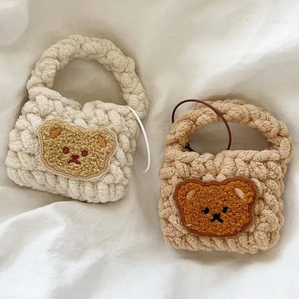 Iphone Cases*Boogzel Clothing Bear Knitted AirPods Case