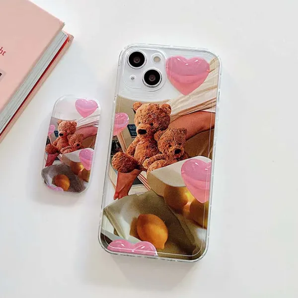 Iphone Cases*Boogzel Clothing Bear Stand Holder iPhone Case