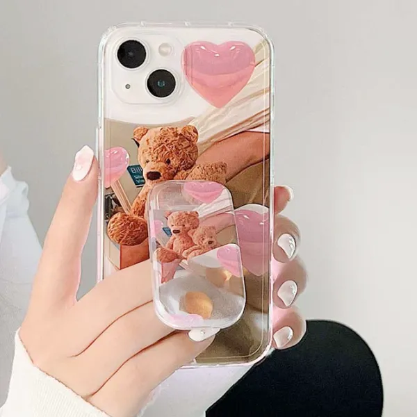Iphone Cases*Boogzel Clothing Bear Stand Holder iPhone Case