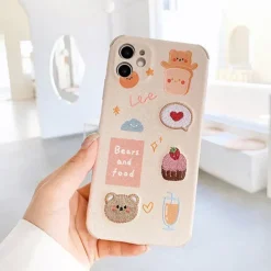 Iphone Cases*Boogzel Clothing Bears & Food iPhone Case