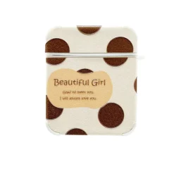 Iphone Cases*Boogzel Clothing Beautiful Girl AirPods Case Brown