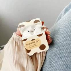 Iphone Cases*Boogzel Clothing Beautiful Girl AirPods Case Brown