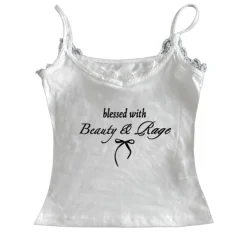 Y2K Tops*Boogzel Clothing Beauty & Rage Y2K Tank Top