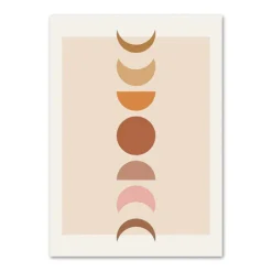 Posters / Tapestry|Aesthetic Room Decor*Boogzel Clothing Beige Outline Aesthetic Poster