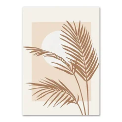 Posters / Tapestry|Aesthetic Room Decor*Boogzel Clothing Beige Outline Aesthetic Poster