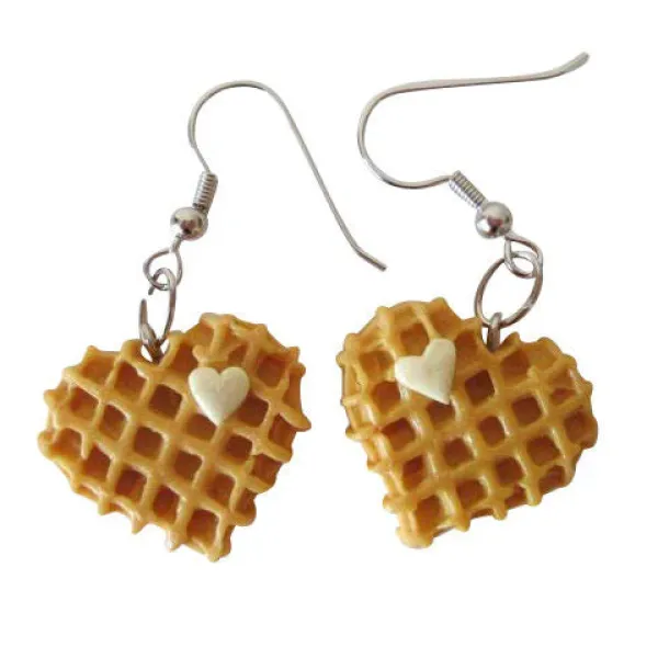 Earrings*Boogzel Clothing Belgian Waffle Earrings