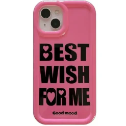 Iphone Cases*Boogzel Clothing Best Wish iPhone Case Pink