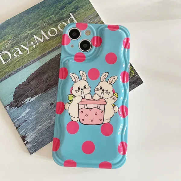 Iphone Cases*Boogzel Clothing Bestie Bunny iPhone Case Blue