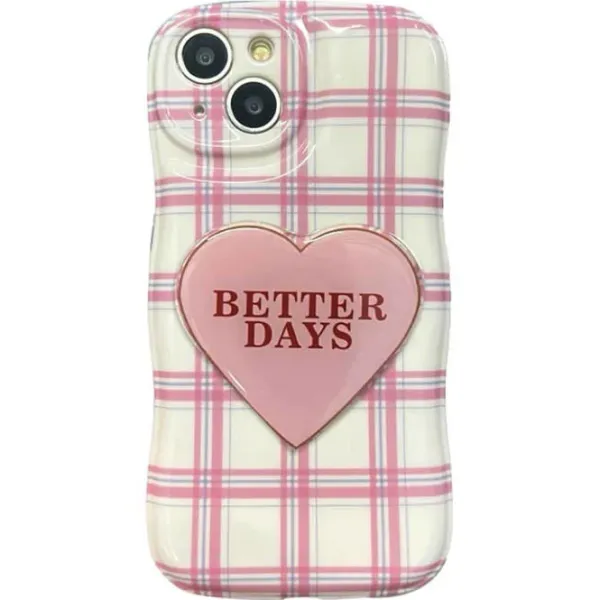 Iphone Cases*Boogzel Clothing Better Days iPhone Case Pink