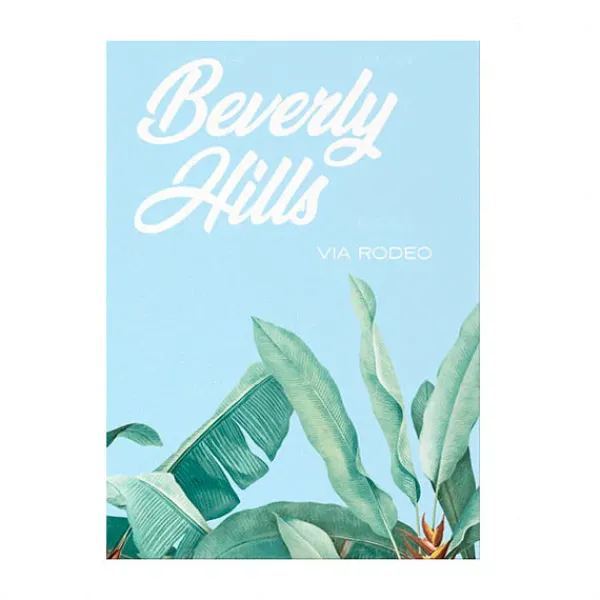 Posters / Tapestry|Aesthetic Room Decor*Boogzel Clothing Beverly Hills Canvas Poster BeverlyHills