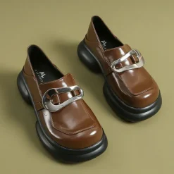 Mad|Boots / Platform Boots*Boogzel Clothing Big Buckle Platform Boots