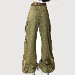 Pants & Trousers*Boogzel Clothing Big Ideas Cargo Pants Green