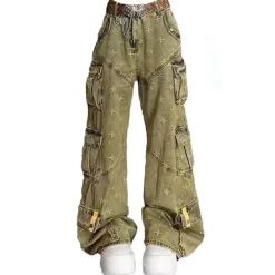 Pants & Trousers*Boogzel Clothing Big Ideas Cargo Pants Green