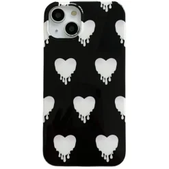 Iphone Cases*Boogzel Clothing Black & White Heart iPhone Case