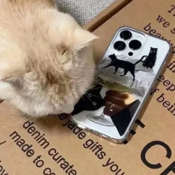 Iphone Cases*Boogzel Clothing Black Cats iPhone Case
