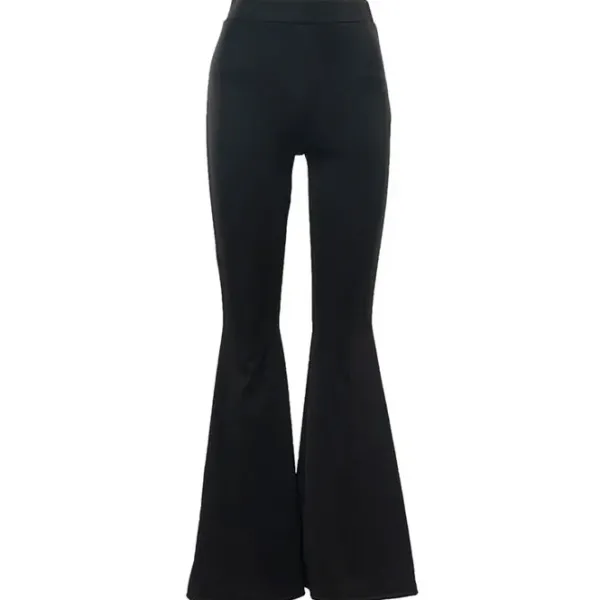 Pants & Trousers*Boogzel Clothing Flared Trousers Black