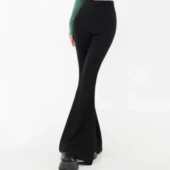 Pants & Trousers*Boogzel Clothing Flared Trousers Black