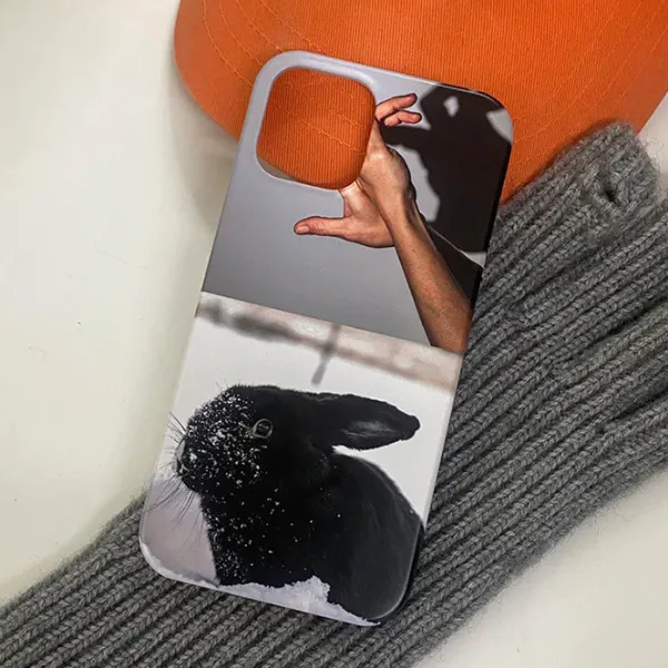 Iphone Cases*Boogzel Clothing Black Rabbit iPhone Case