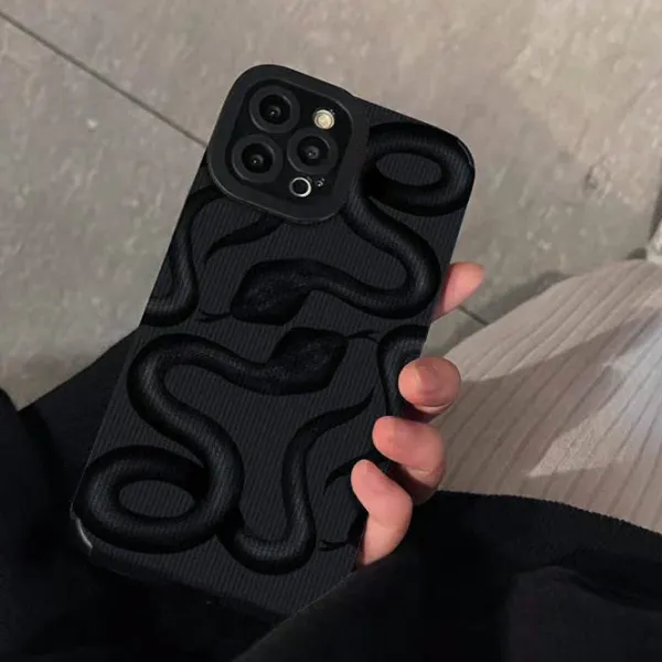Iphone Cases*Boogzel Clothing Snake iPhone Case Black