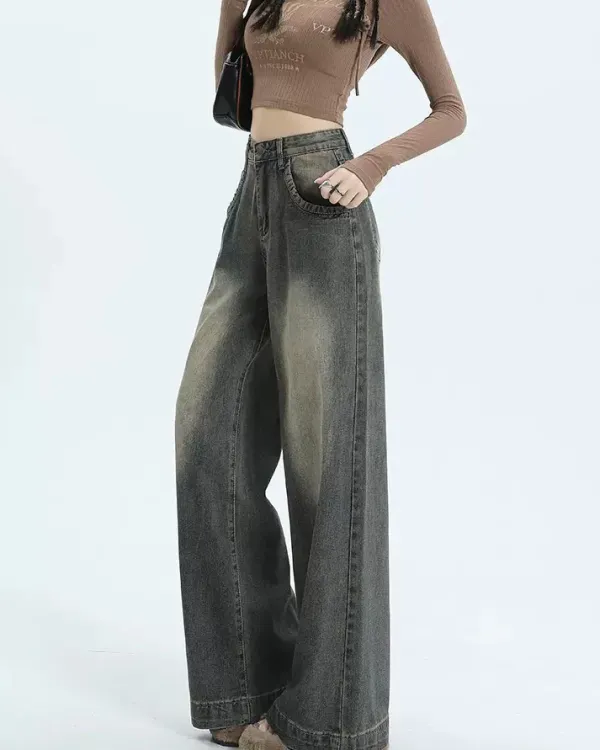 Jeans*Boogzel Clothing Washed Out Jeans Black