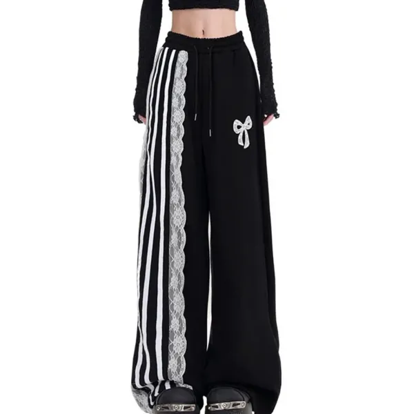 Pants & Trousers*Boogzel Clothing Blokette Aesthetic Striped Pants