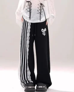 Pants & Trousers*Boogzel Clothing Blokette Aesthetic Striped Pants