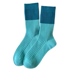 Socks*Boogzel Clothing Blue & Green Patterned Socks