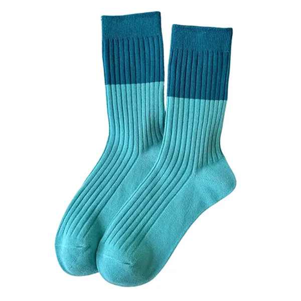 Socks*Boogzel Clothing Blue & Green Patterned Socks