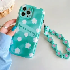 Iphone Cases*Boogzel Clothing Floral Chain iPhone Case Blue