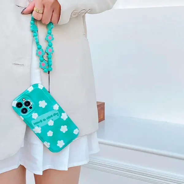 Iphone Cases*Boogzel Clothing Floral Chain iPhone Case Blue