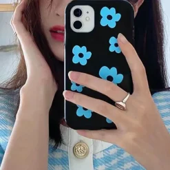 Iphone Cases*Boogzel Clothing Flower iPhone Case Blue