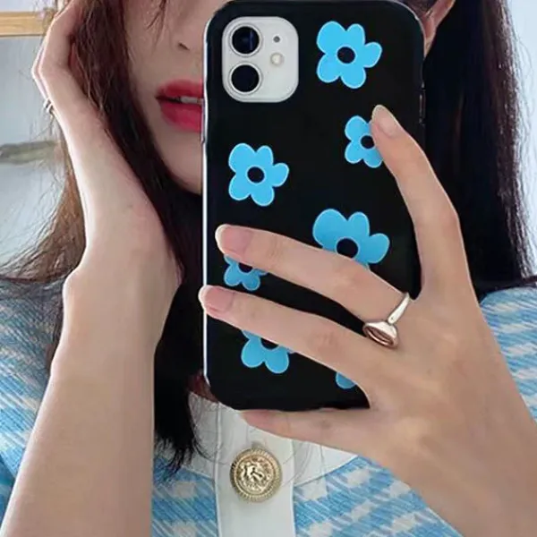 Iphone Cases*Boogzel Clothing Flower iPhone Case Blue