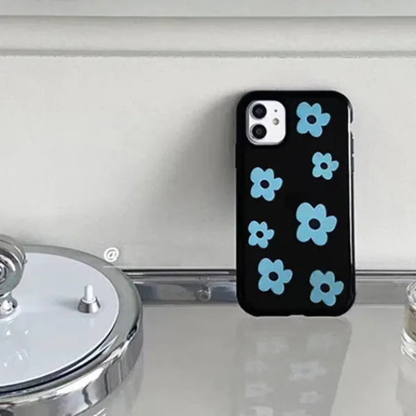 Iphone Cases*Boogzel Clothing Flower iPhone Case Blue