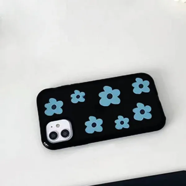 Iphone Cases*Boogzel Clothing Flower iPhone Case Blue