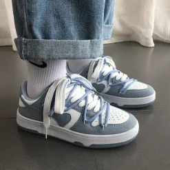 Classics|Aesthetic Sneakers*Boogzel Clothing Heart Aesthetic Sneakers Blue