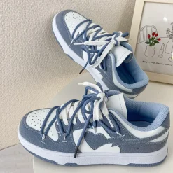 Classics|Aesthetic Sneakers*Boogzel Clothing Heart Aesthetic Sneakers Blue