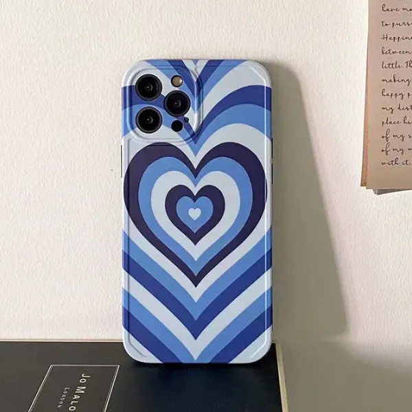 Iphone Cases*Boogzel Clothing Heart iPhone Case Blue