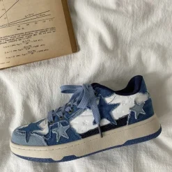 Classics|Aesthetic Sneakers*Boogzel Clothing Jeans Aesthetic Sneakers Blue