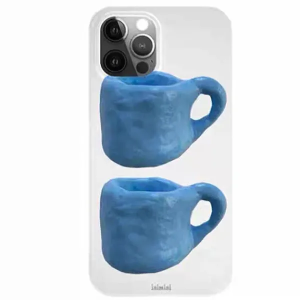 Iphone Cases*Boogzel Clothing Blue Mugs iPhone Case White/blue
