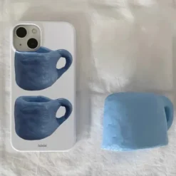 Iphone Cases*Boogzel Clothing Blue Mugs iPhone Case White/blue
