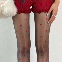Other*Boogzel Clothing Bonjour Baby Heart Tights