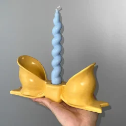 Aesthetic Room Decor*Boogzel Clothing Bow Candle Holder